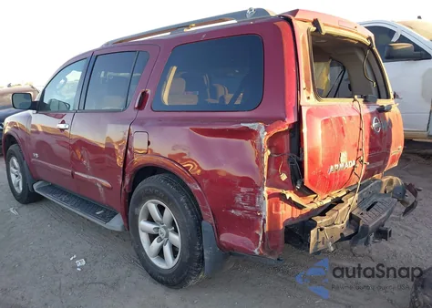 2009 Nissan Armada Se from USA, damaged, VIN 5N1BA08D09N614281